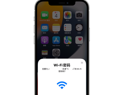 新丰苹果15维修店分享iPhone15如何共享Wi-Fi密码 